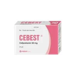 Cebest 50mg - Thuốc điều trị nhiễm khuẩn của Merap